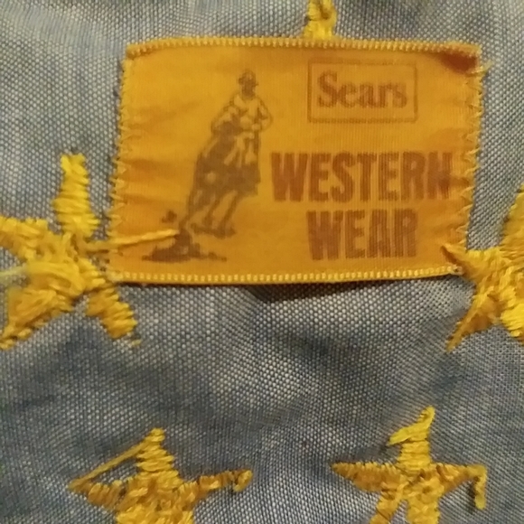 SOLD Sears Vintage USA Western Shirt - Picture 7 of 8